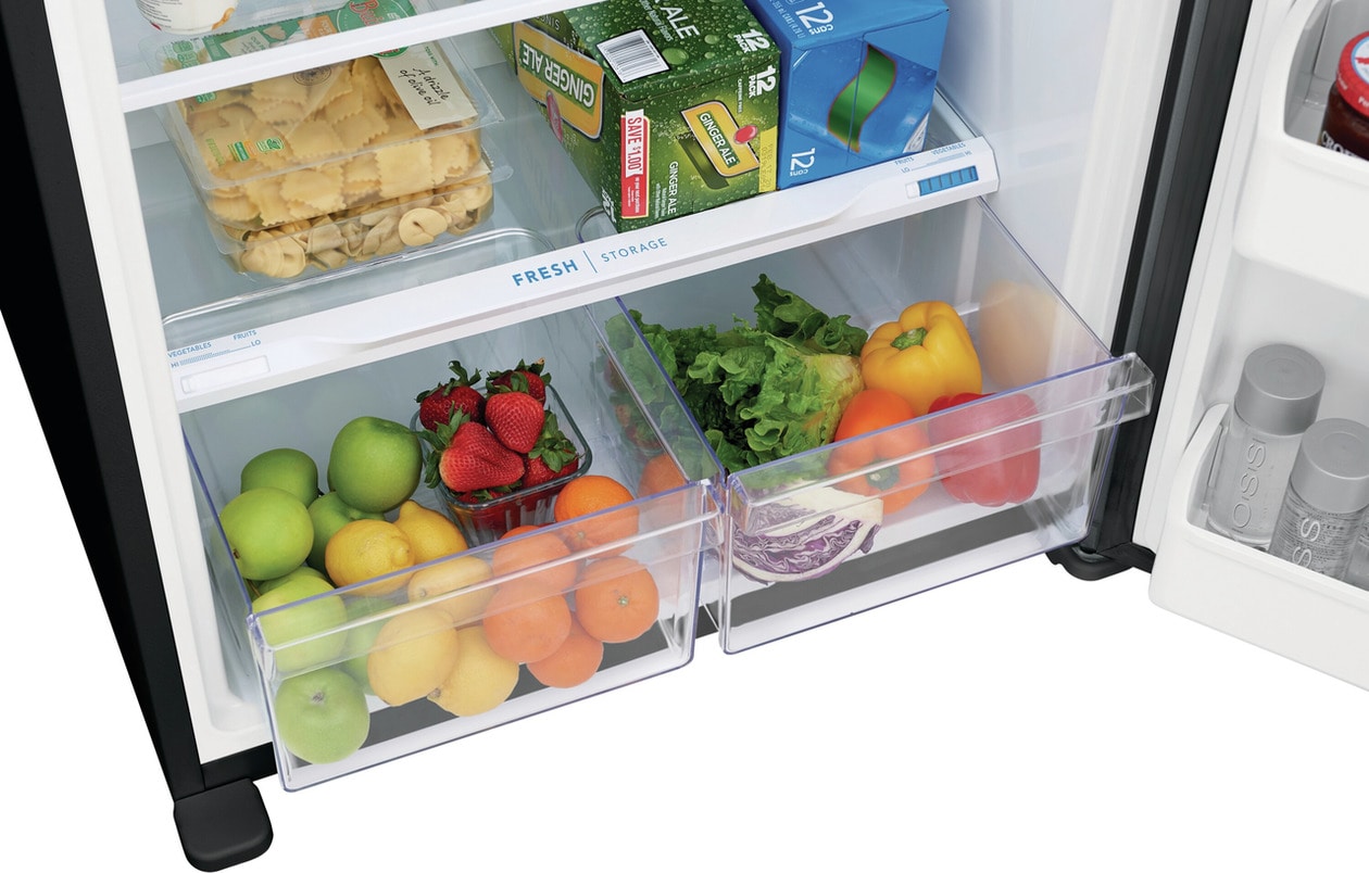 Model: FFTR1835VS | Frigidaire 18 Cu. Ft. Garage Ready Top Freezer Refrigerator