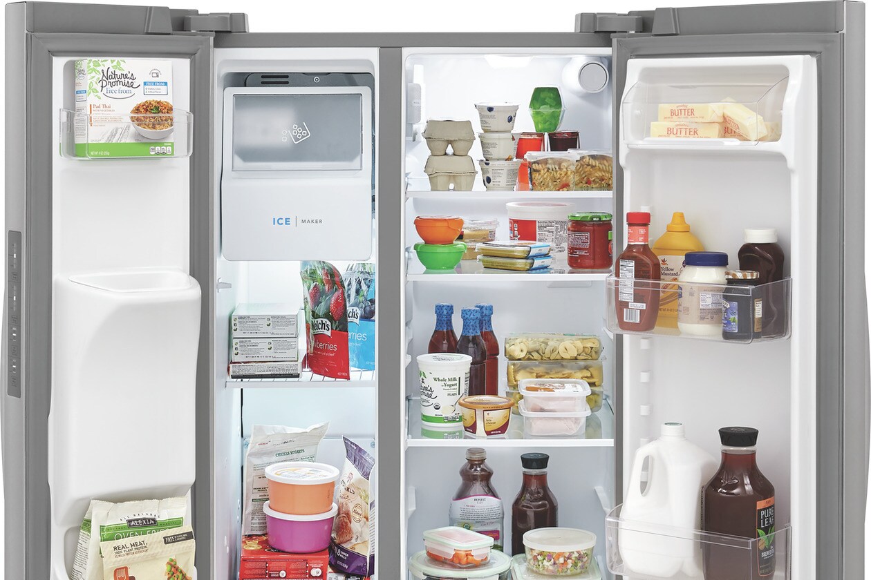 Frigidaire FRSS2333AS 22.3 Cu. Ft. 33" Standard Depth Side by Side RefrigeratorFRSS2333AS