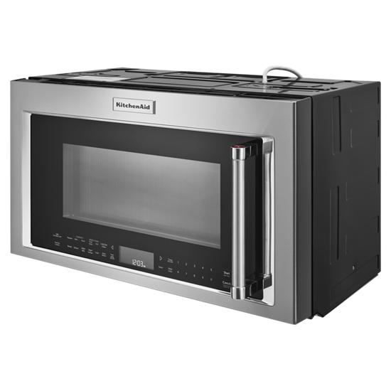 KMHS120EWH in White by KitchenAid in Schenectady, NY - 30 1000-Watt  Microwave Hood Combination