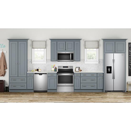 Model: WMH31017HZ | Whirlpool Whirlpool  1.7-cu ft Over-the-Range Microwave with Electronic Touch Controls