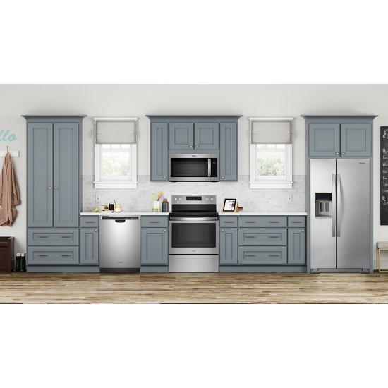 Model: WMH31017HZ | Whirlpool Whirlpool  1.7-cu ft Over-the-Range Microwave with Electronic Touch Controls
