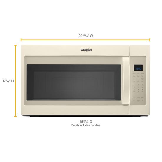 Model: WMH32519HT | Whirlpool 1.9 cu. ft. Capacity Steam Microwave with Sensor Cooking
