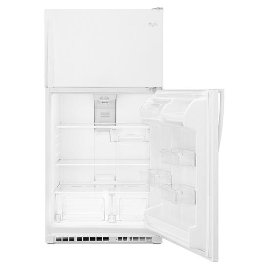 Model: WRT311FZDW | Whirlpool 33-inch Wide Top Freezer Refrigerator - 20 cu. ft.
