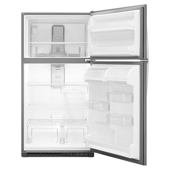 Model: WRT311FZDZ | Whirlpool 33-inch Wide Top Freezer Refrigerator - 20 cu. ft.