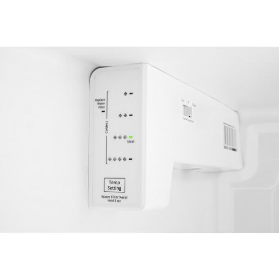 Amana ASI2175GRS 33inch SidebySide Refrigerator with Dual Pad