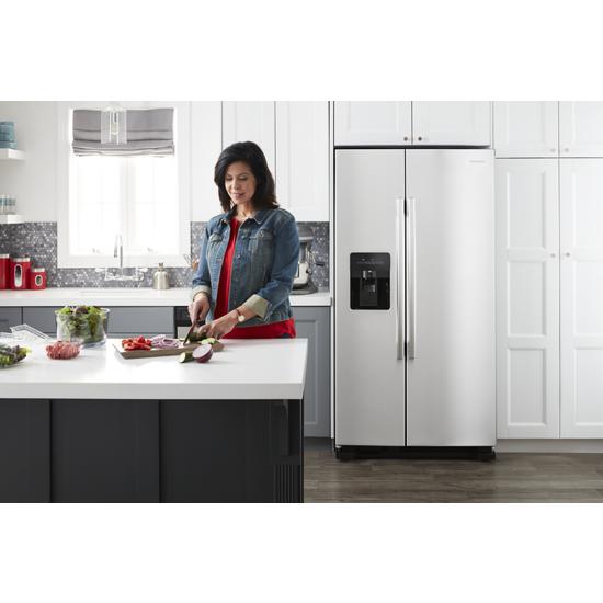 Amana ASI2175GRS 33inch SidebySide Refrigerator with Dual Pad