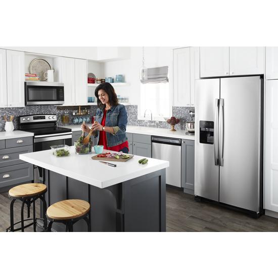 Amana ASI2175GRS 33inch SidebySide Refrigerator with Dual Pad