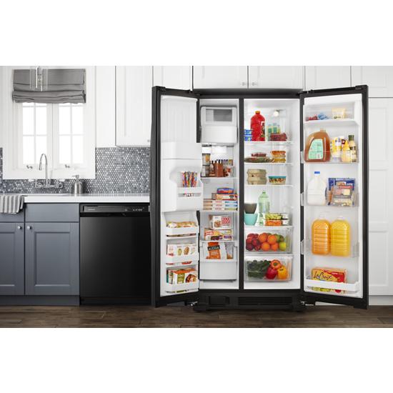Amana ASI2575GRB 36inch SidebySide Refrigerator with Dual Pad