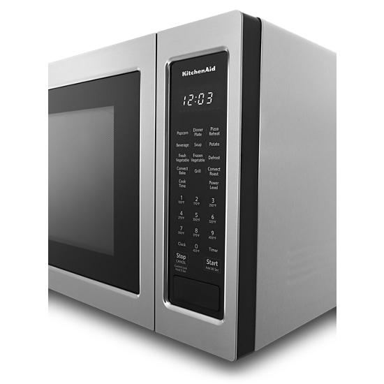 21 3/4 Countertop Convection Microwave Oven - 1000 Watt Stainless Steel  KMCC5015GSS