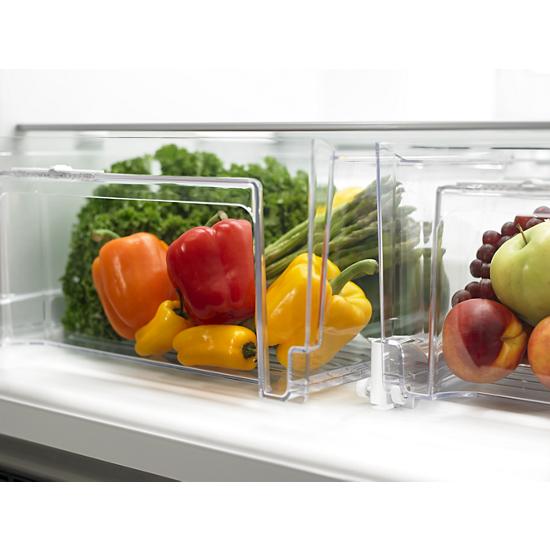 Model: MRT711SMFZ-9 | Maytag 33-Inch Wide Top Freezer Refrigerator with EvenAir™ Cooling Tower- 21 Cu. Ft.