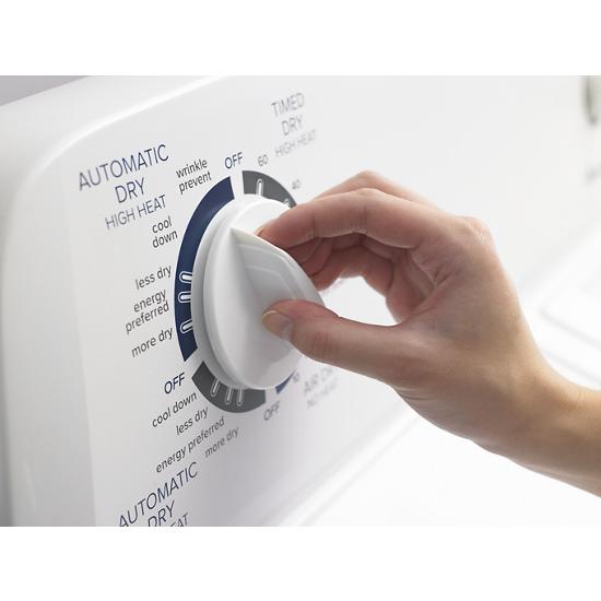 Model: NGD4655EW-USED | Amana 6.5 cu. ft. Gas Dryer with Wrinkle Prevent Option