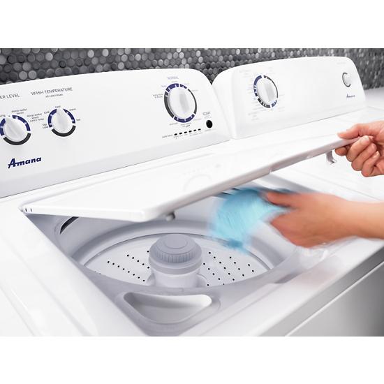 Model: NTW4516FW-Used | Amana 3.5 cu. ft. Top-Load Washer with Dual Action Agitator