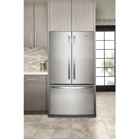 Whirlpool WRF535SWHZ 36inch Wide French Door Refrigerator with