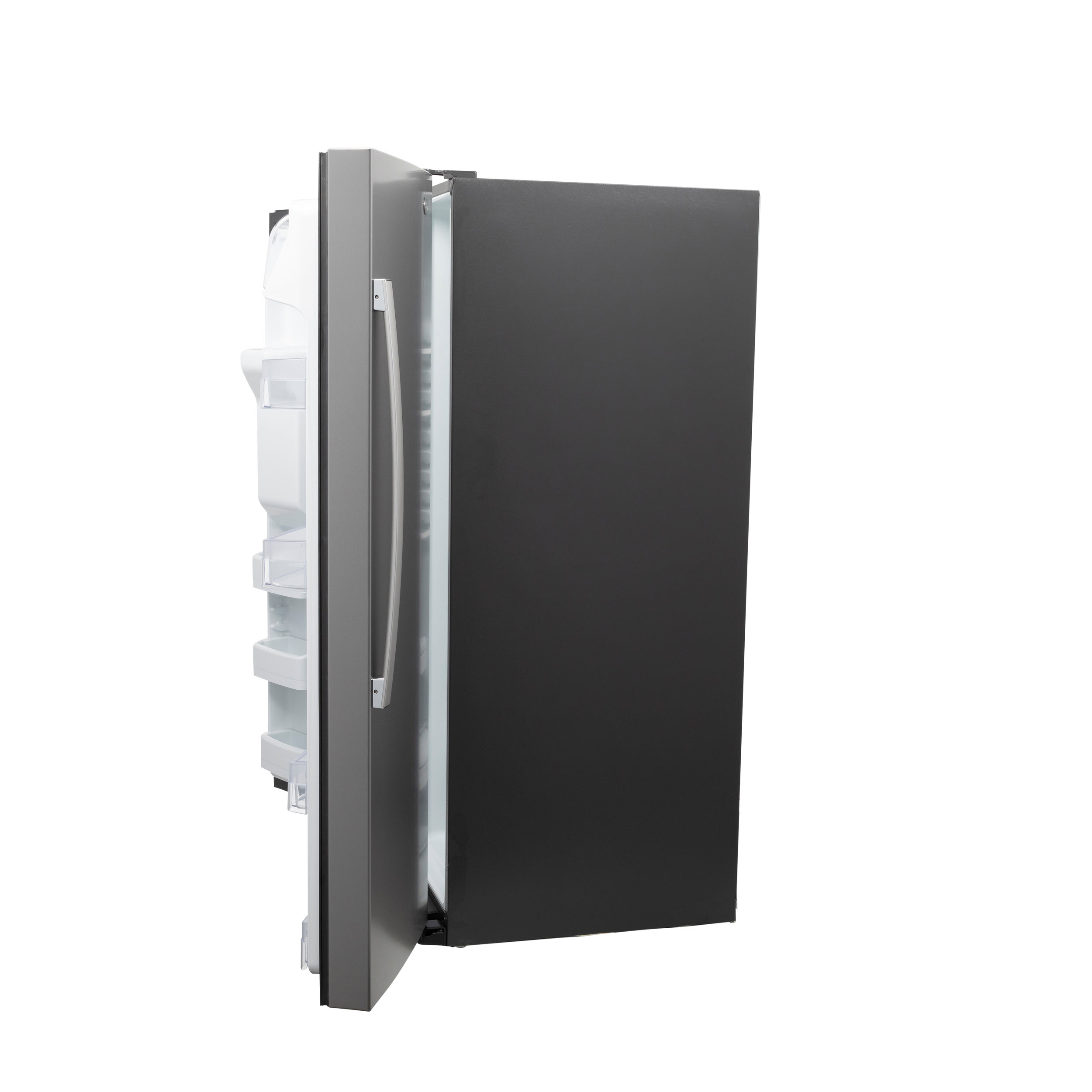 Model: GSS25GYPFS-OB | GE GE® 25.3 Cu. Ft. Side-By-Side Refrigerator