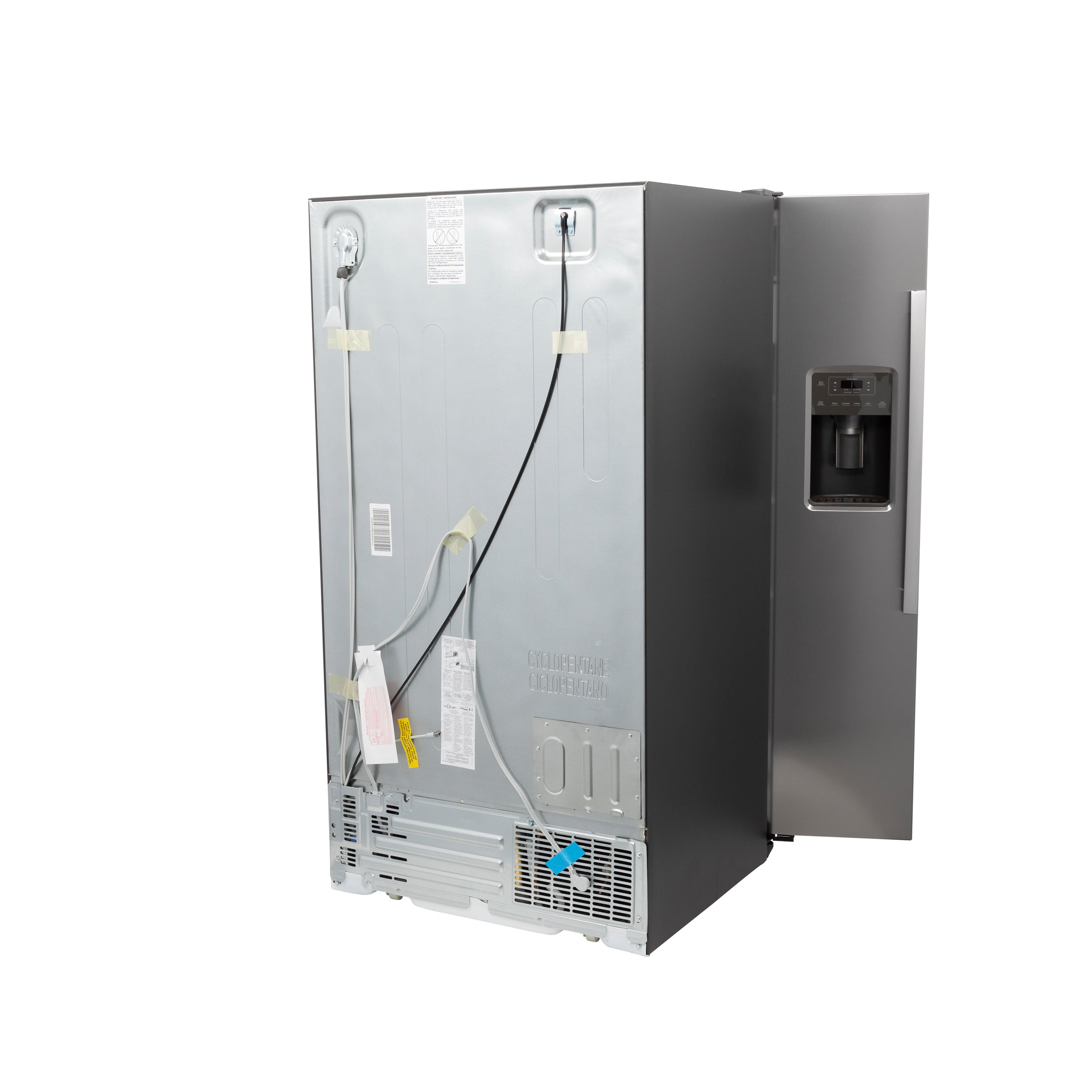 Model: GSS25GYPFS-OB | GE GE® 25.3 Cu. Ft. Side-By-Side Refrigerator