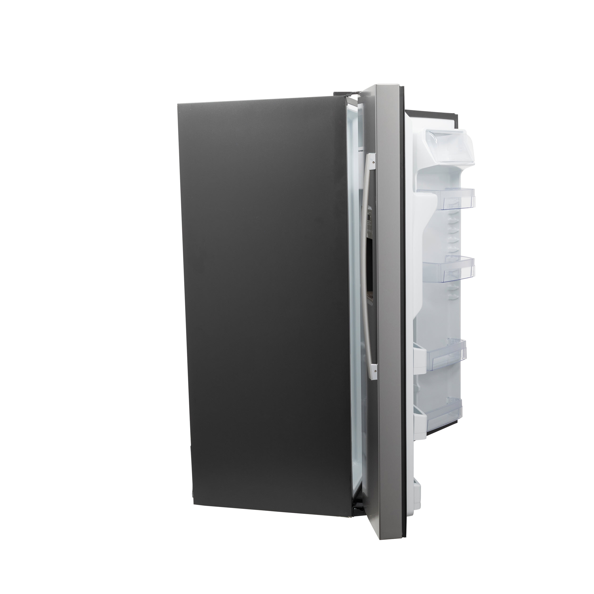Model: GSS25GYPFS-OB | GE GE® 25.3 Cu. Ft. Side-By-Side Refrigerator