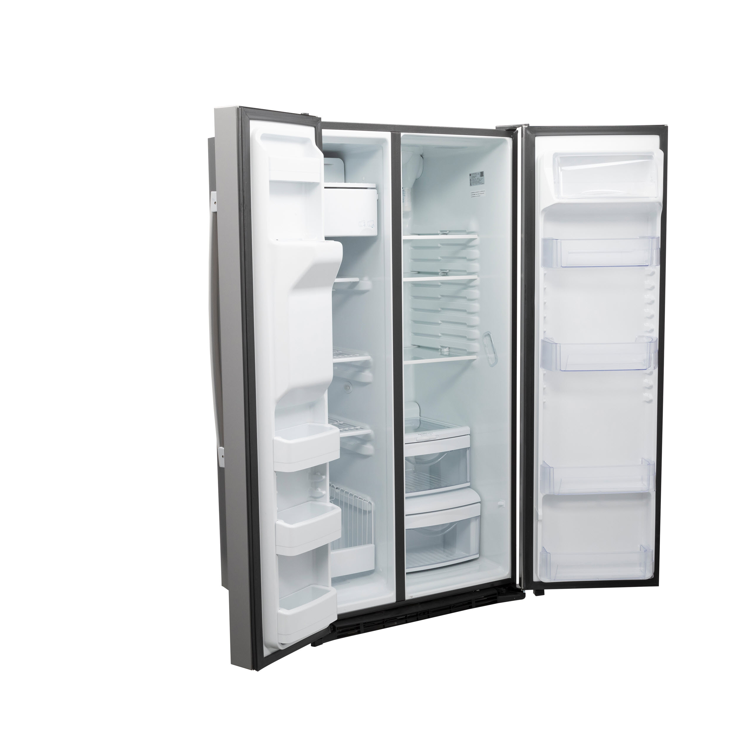 Model: GSS25GYPFS-OB | GE GE® 25.3 Cu. Ft. Side-By-Side Refrigerator