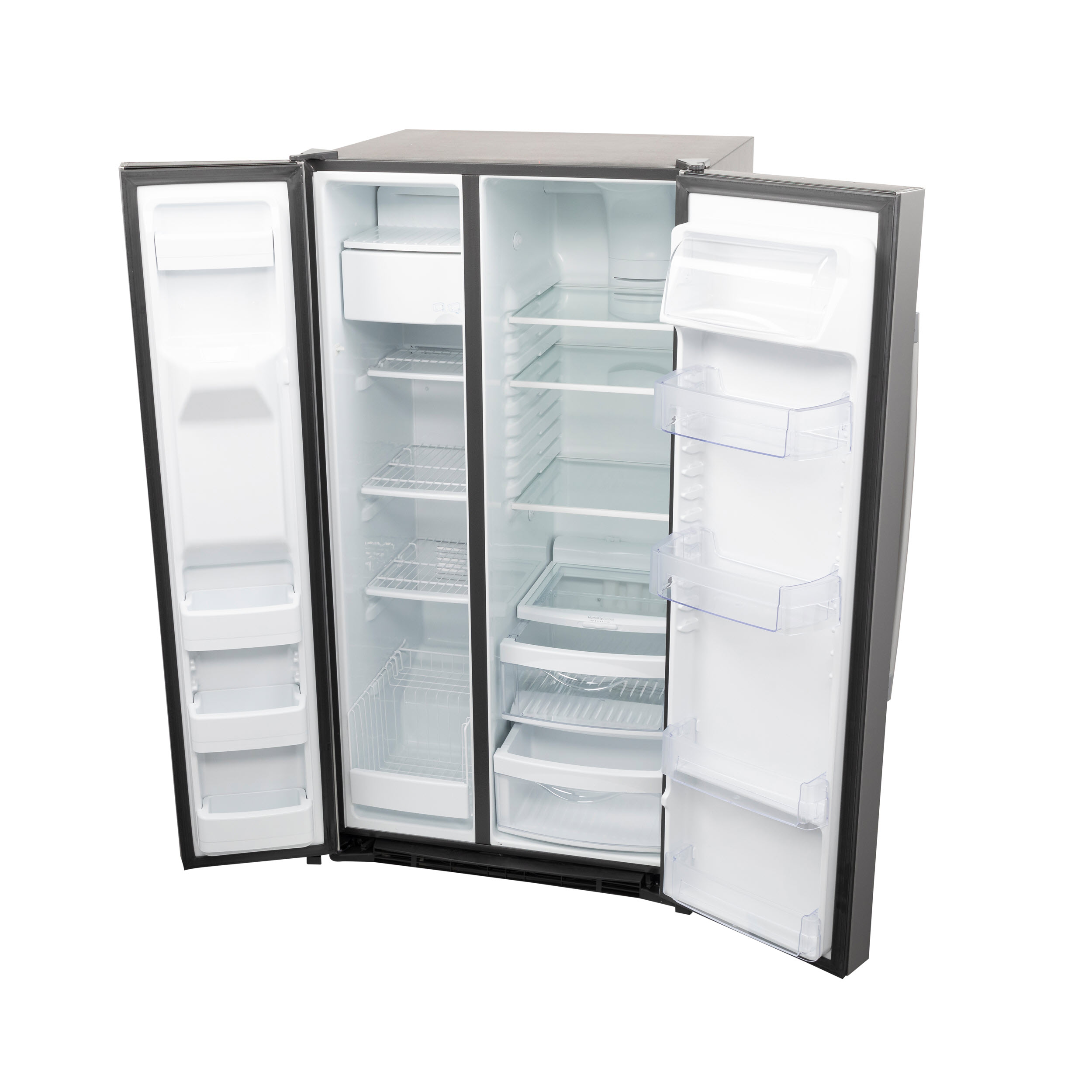 Model: GSS25GYPFS-OB | GE GE® 25.3 Cu. Ft. Side-By-Side Refrigerator