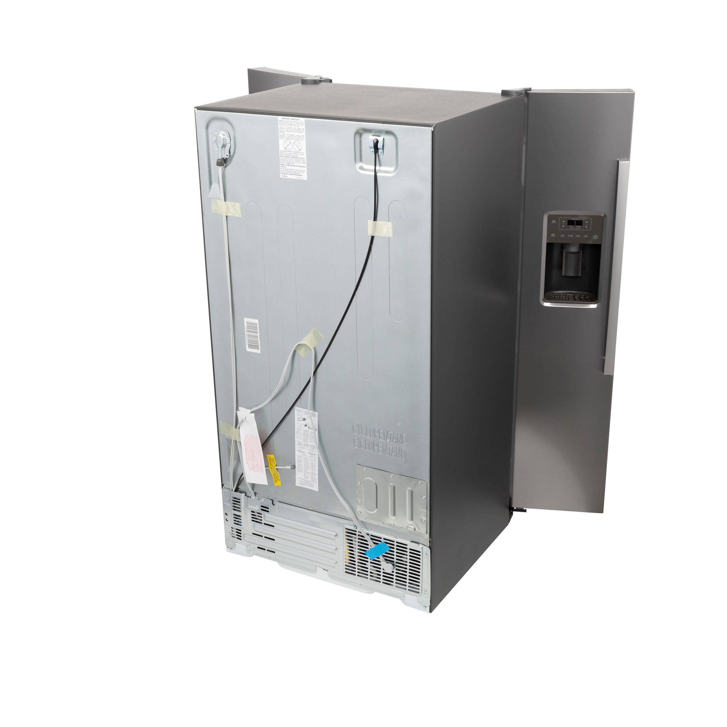 Model: GSS25GYPFS-OB | GE GE® 25.3 Cu. Ft. Side-By-Side Refrigerator