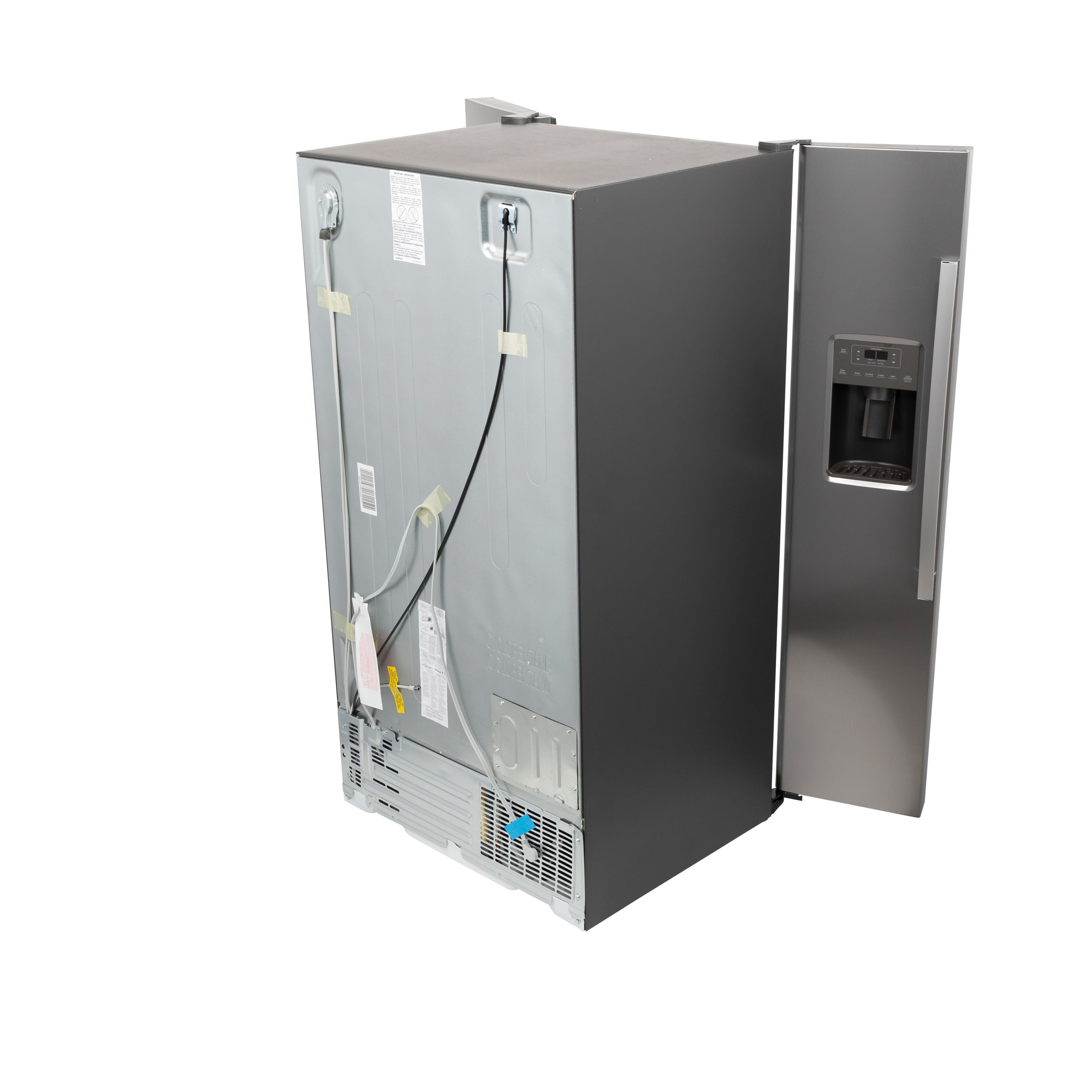 Model: GSS25GYPFS-OB | GE GE® 25.3 Cu. Ft. Side-By-Side Refrigerator