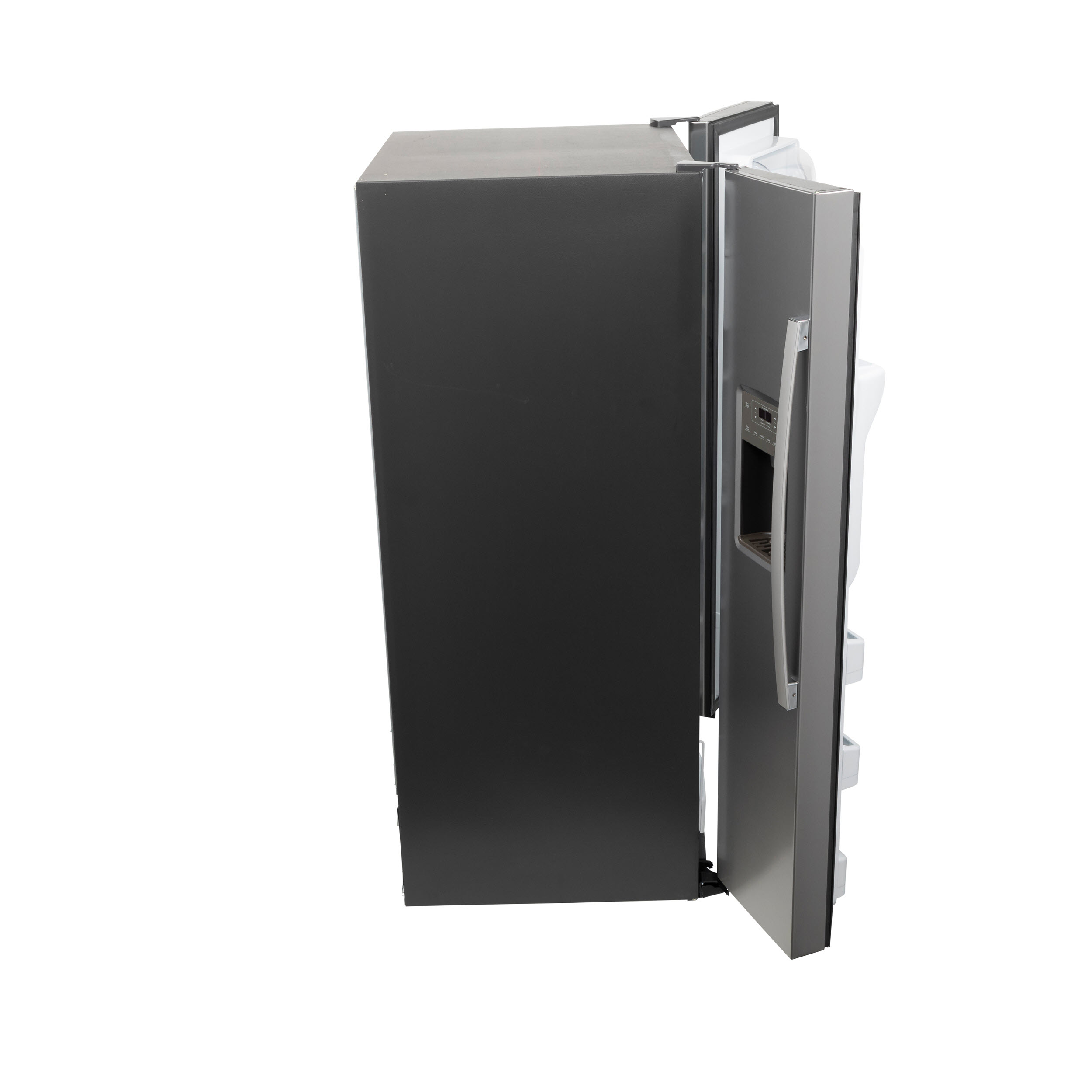 Model: GSS25GYPFS-OB | GE GE® 25.3 Cu. Ft. Side-By-Side Refrigerator