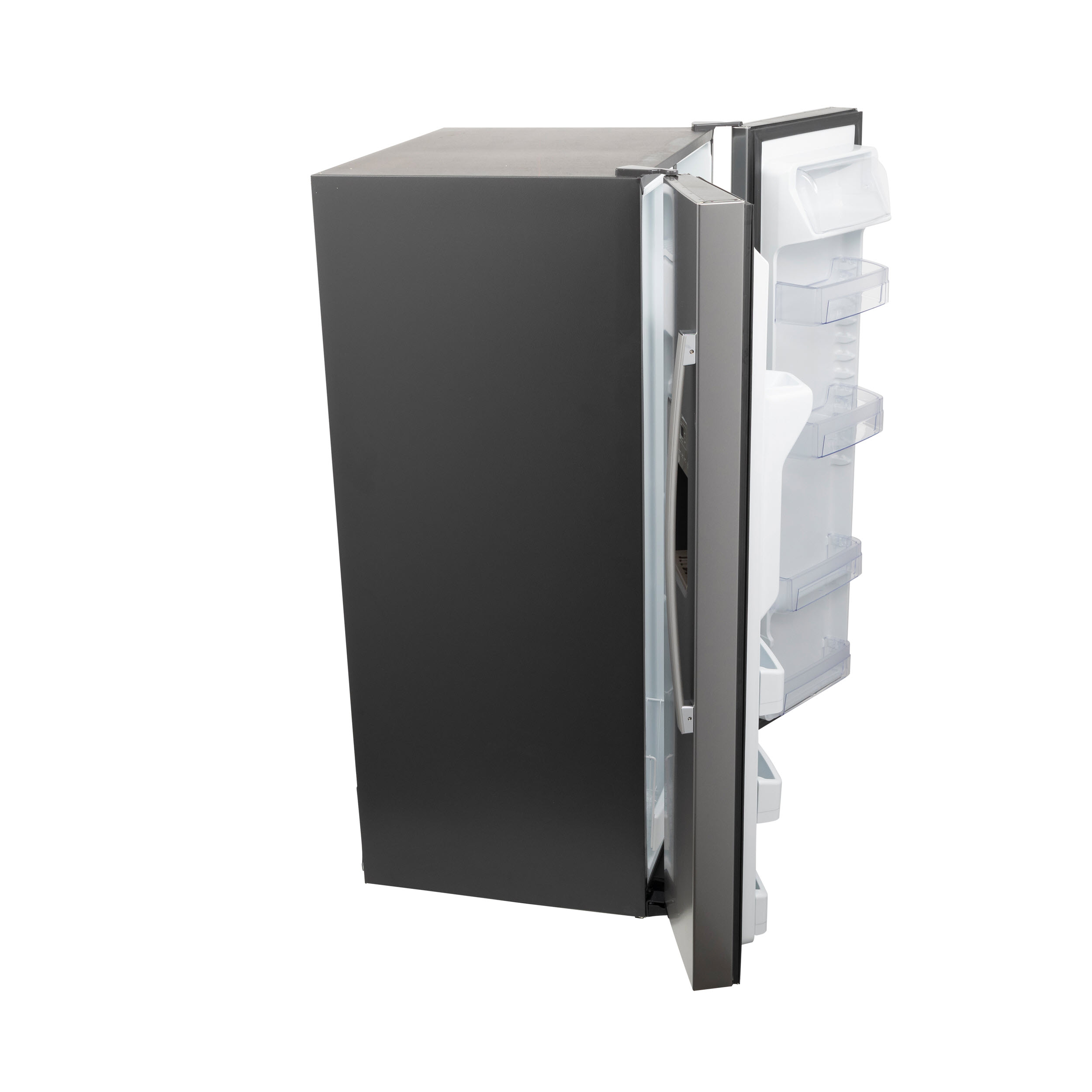 Model: GSS25GYPFS-OB | GE GE® 25.3 Cu. Ft. Side-By-Side Refrigerator