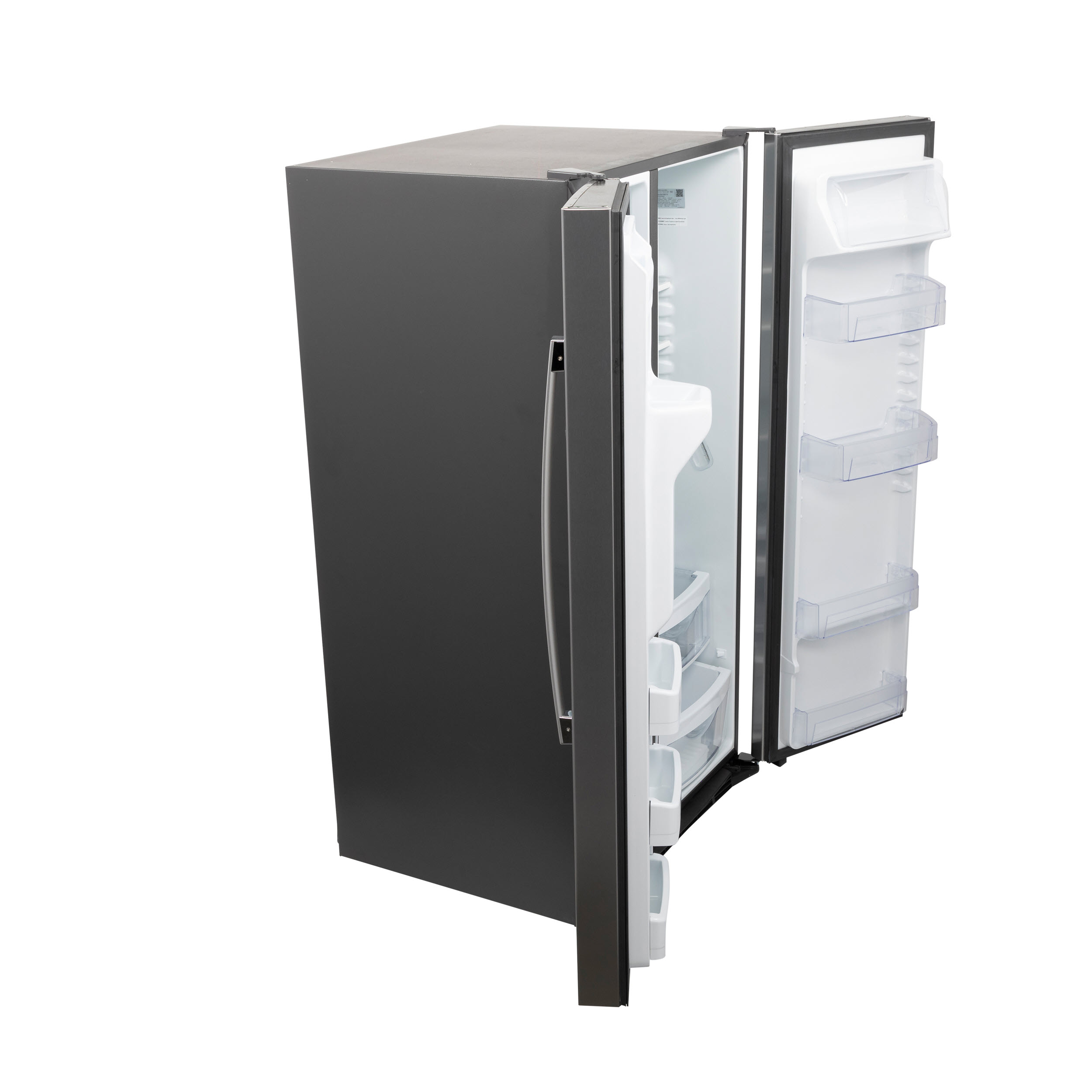 Model: GSS25GYPFS-OB | GE GE® 25.3 Cu. Ft. Side-By-Side Refrigerator