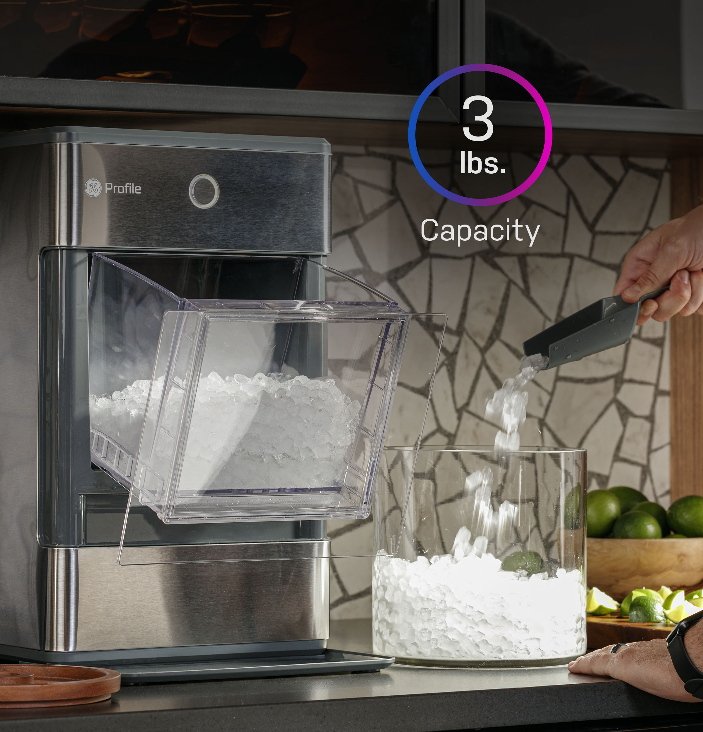 Model: OPAL01GENSS | GE Profile GE Profile™ Opal™ Nugget Ice Maker