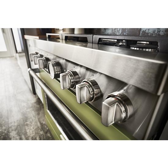 Model: KFGC506JAV | KitchenAid KitchenAid® 36'' Smart Commercial-Style Gas Range with 6 Burners