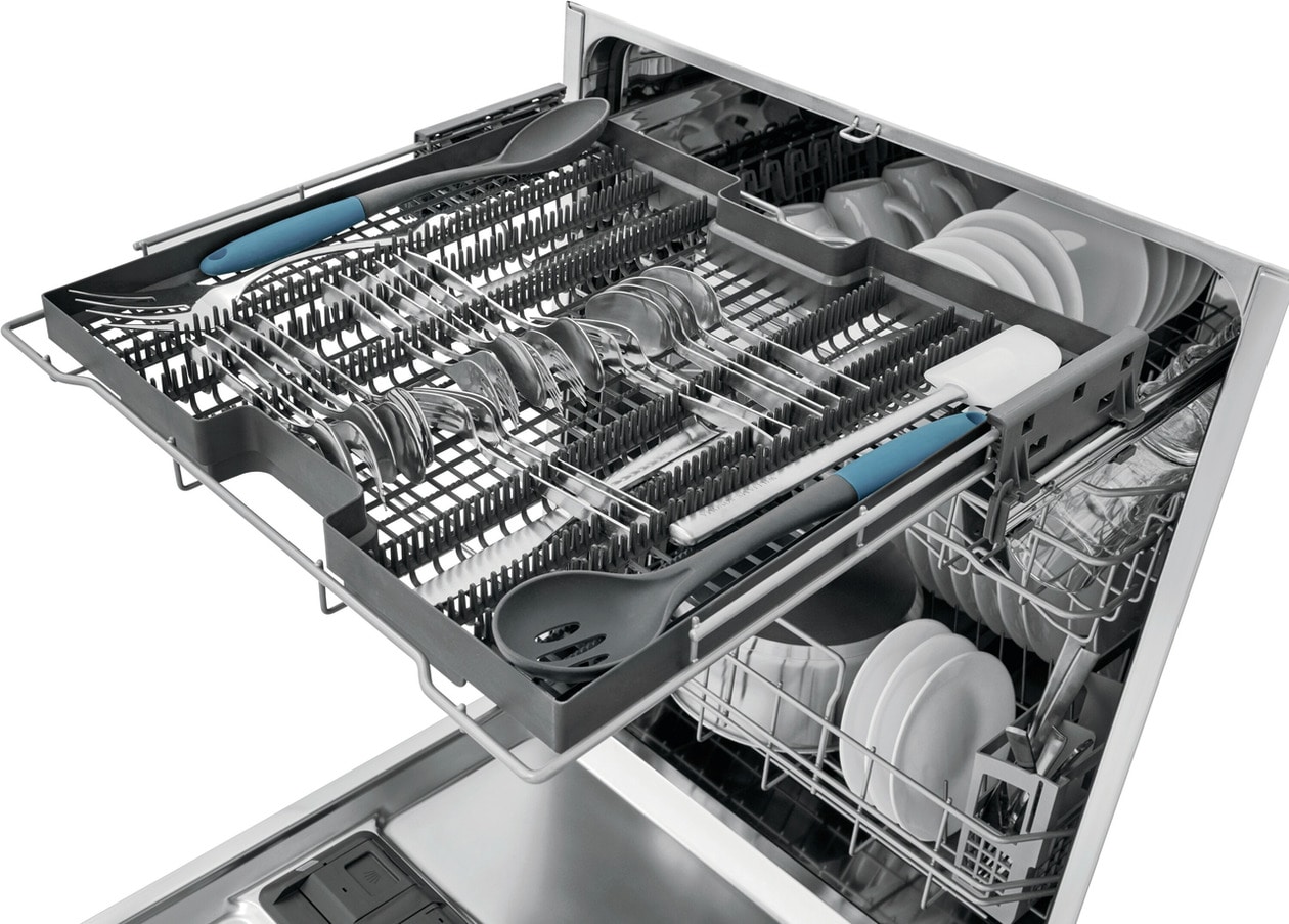 Model: FDSH4501AS | Frigidaire 24" Built-In Dishwasher with EvenDry™ System