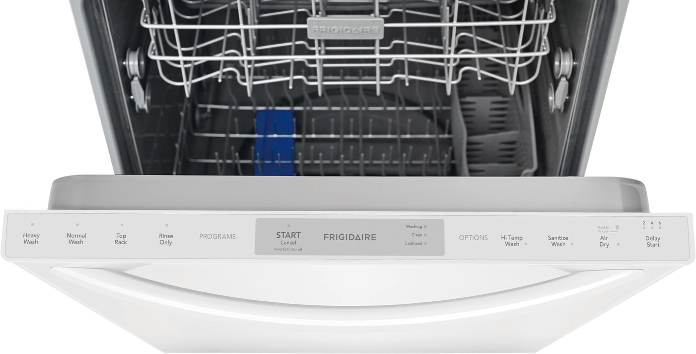 Model: FFID2426TW | Frigidaire 24" Built-In Dishwasher