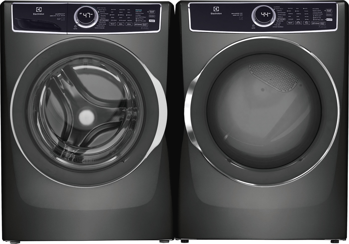 Model: ELFE7637BT | Electrolux Front Load Perfect Steam™ Electric Dryer with Balanced Dry™ and Instant Refresh – 8.0 Cu. Ft.