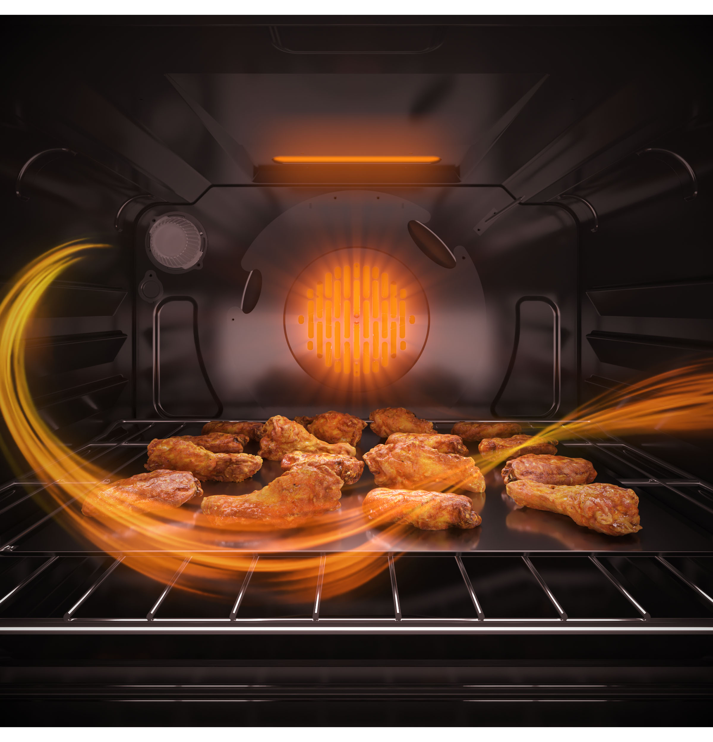 Model: JGBS86SPSS-D | GE GE® 30" Free-Standing Gas Double Oven Convection Range