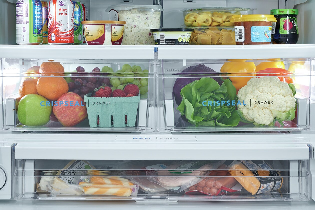 Model: FRFC2323AS | Frigidaire 22.6 Cu. Ft. Counter-Depth French Door Refrigerator