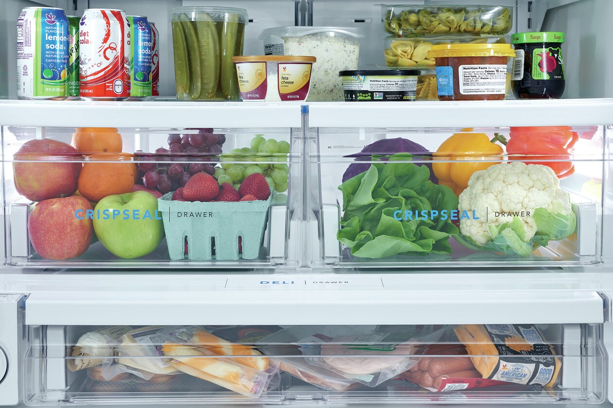 Model: FRFS2823AW | Frigidaire 28 Cu. Ft. Standard-Depth French Door Refrigerator