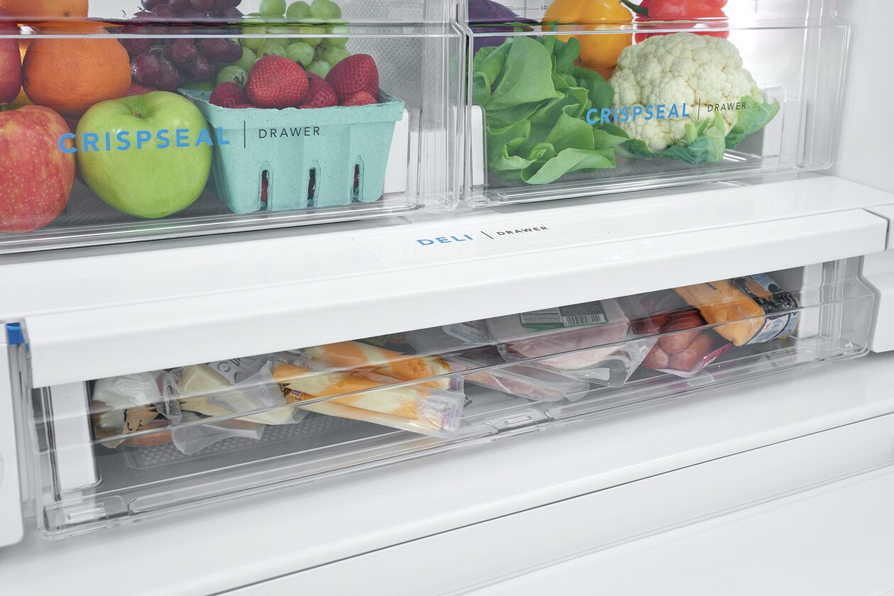 Model: FRFS2823AW | Frigidaire 28 Cu. Ft. Standard-Depth French Door Refrigerator