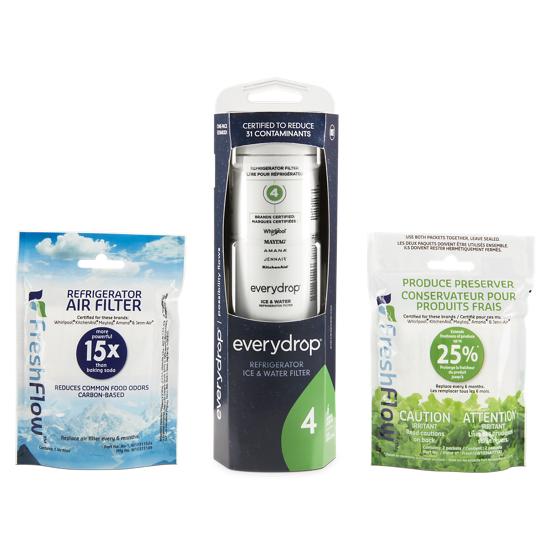 Model: EDR4RXD1 | EveryDrop everydrop® Refrigerator Water Filter 4 - EDR4RXD1 (Pack of 1)