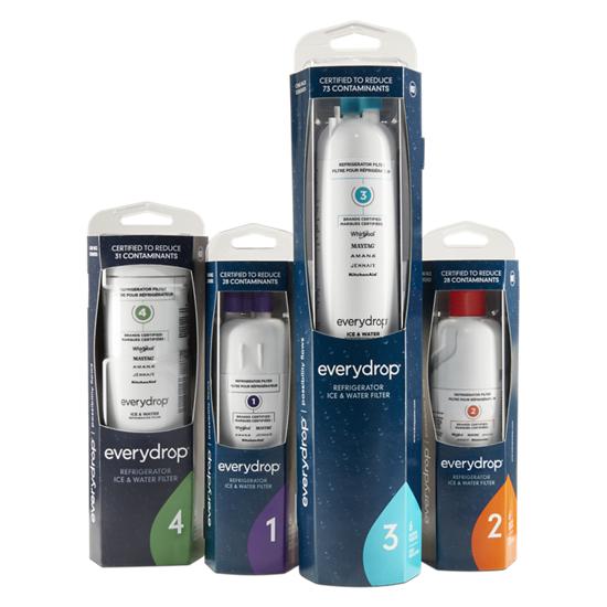 Model: EDR4RXD1 | EveryDrop everydrop® Refrigerator Water Filter 4 - EDR4RXD1 (Pack of 1)