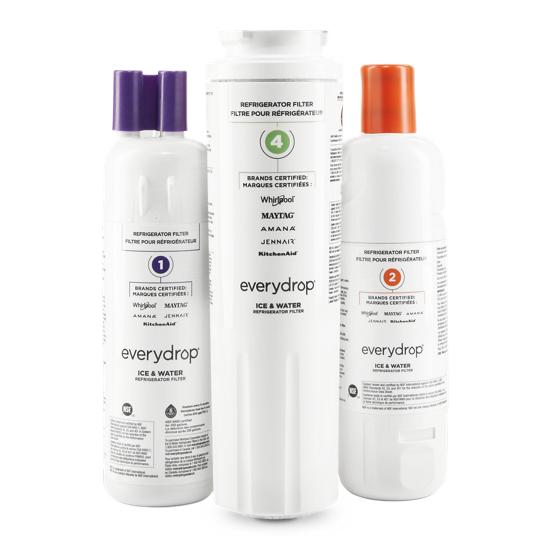 Model: EDR4RXD1 | EveryDrop everydrop® Refrigerator Water Filter 4 - EDR4RXD1 (Pack of 1)