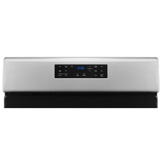 Model: WFG520S0FS | Whirlpool 5.0 cu. ft. Front Control Gas Range with Fan Convection Cooking