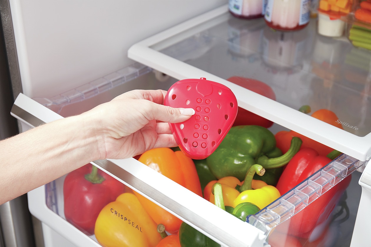 Frigidaire PureFresh Fruit and Veggie Saver in Red