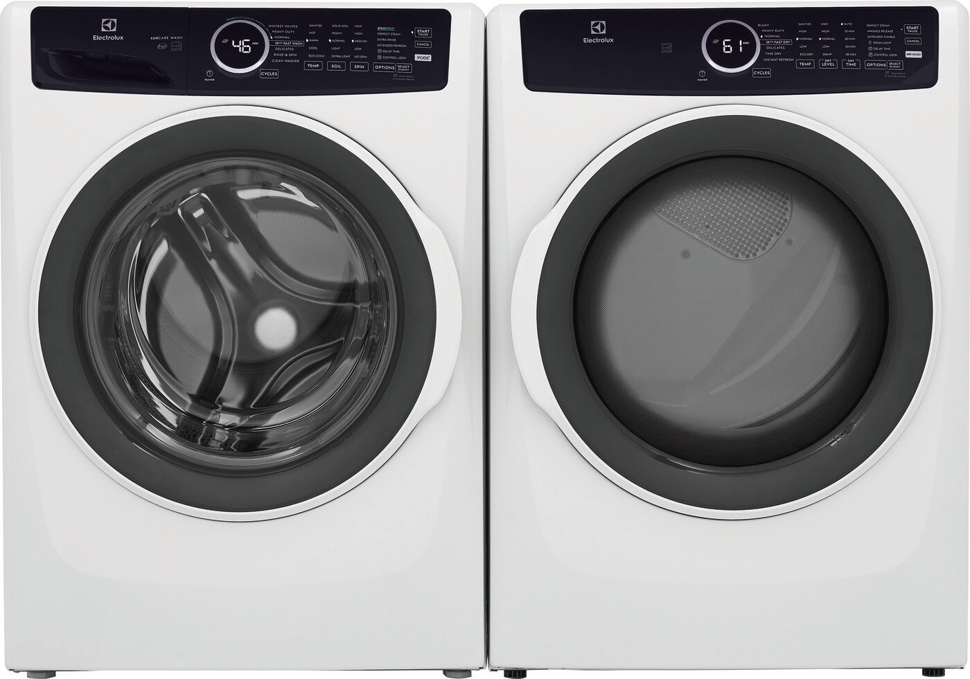 Model: ELFE7437AW | Electrolux Front Load Perfect Steam™ Electric Dryer with Instant Refresh – 8.0 Cu. Ft.