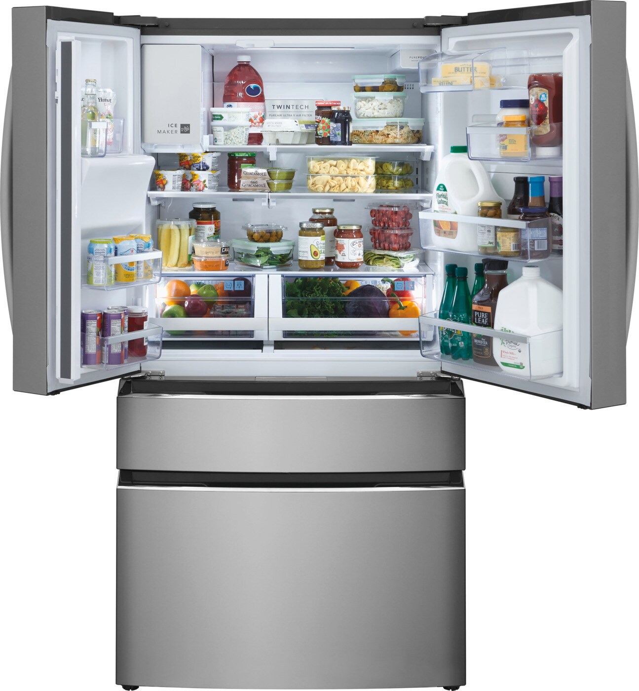 Model: GRMC2273BF - NOB  | Frigidaire Gallery 21.5 Cu. Ft. Counter-Depth 4-Door French Door Refrigerator