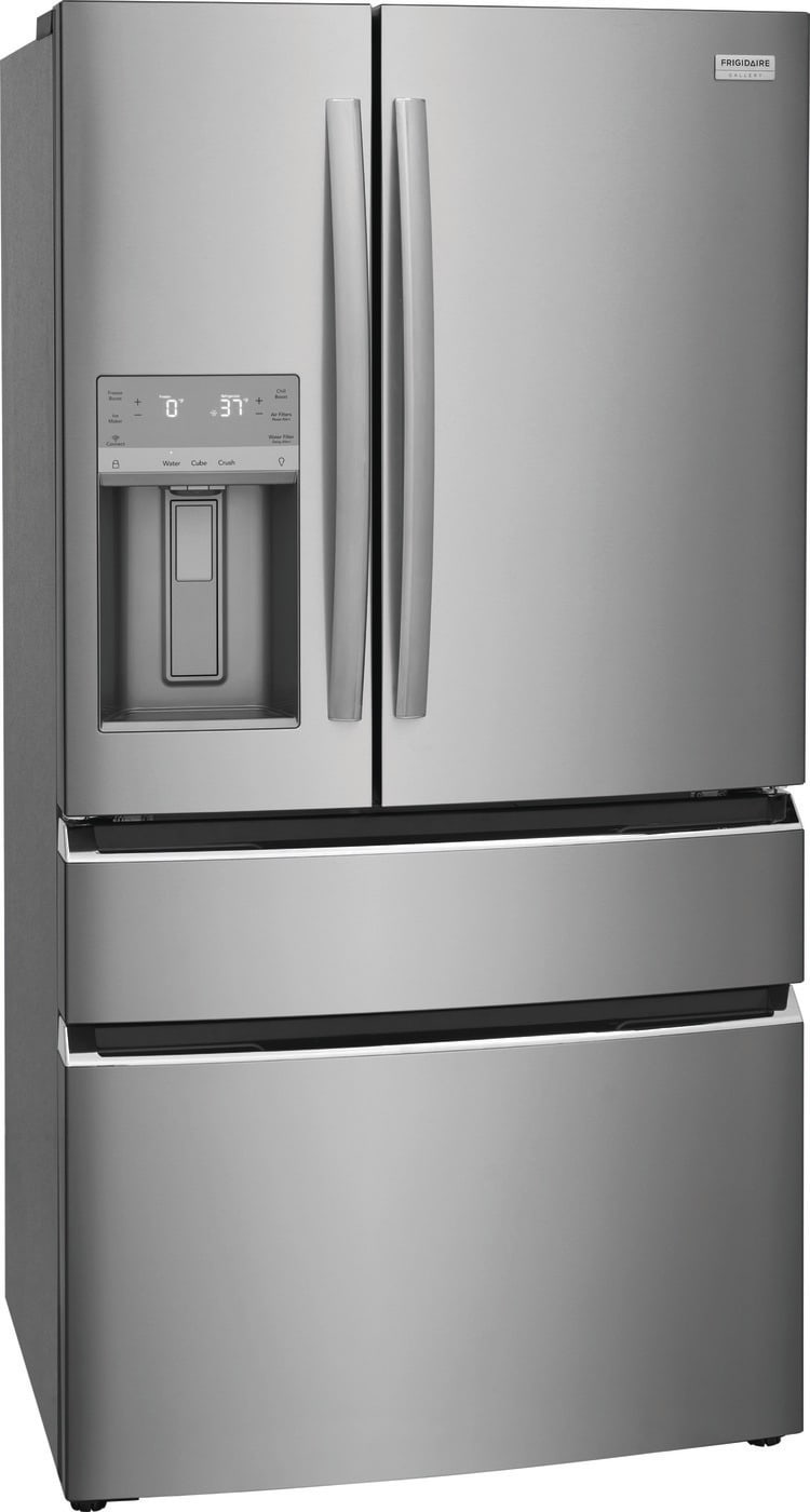 Model: GRMC2273BF - NOB  | Frigidaire Gallery 21.5 Cu. Ft. Counter-Depth 4-Door French Door Refrigerator