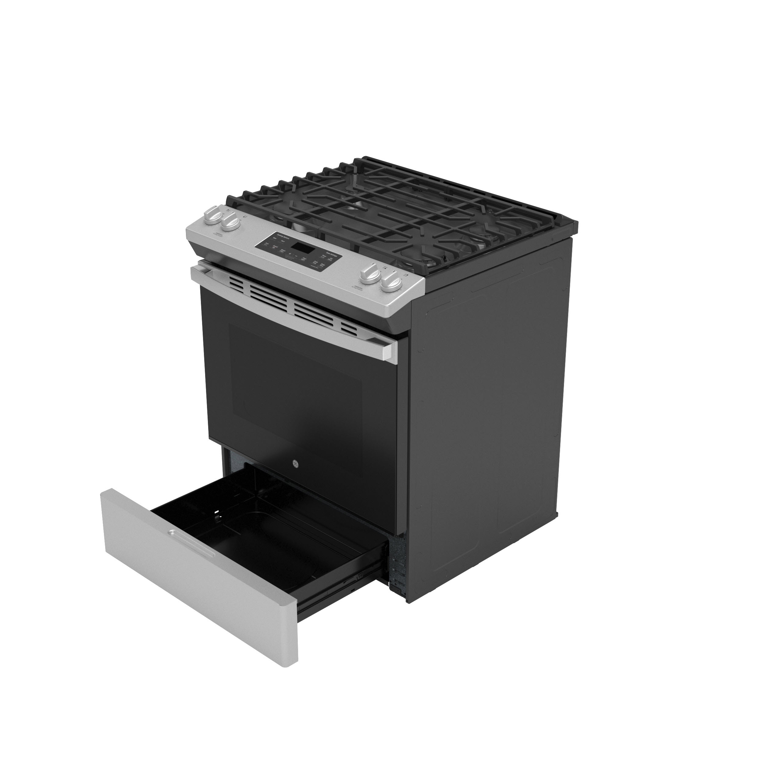 GE JGSS61SPSS GE® 30" SlideIn Front Control Gas RangeJGSS61SPSS