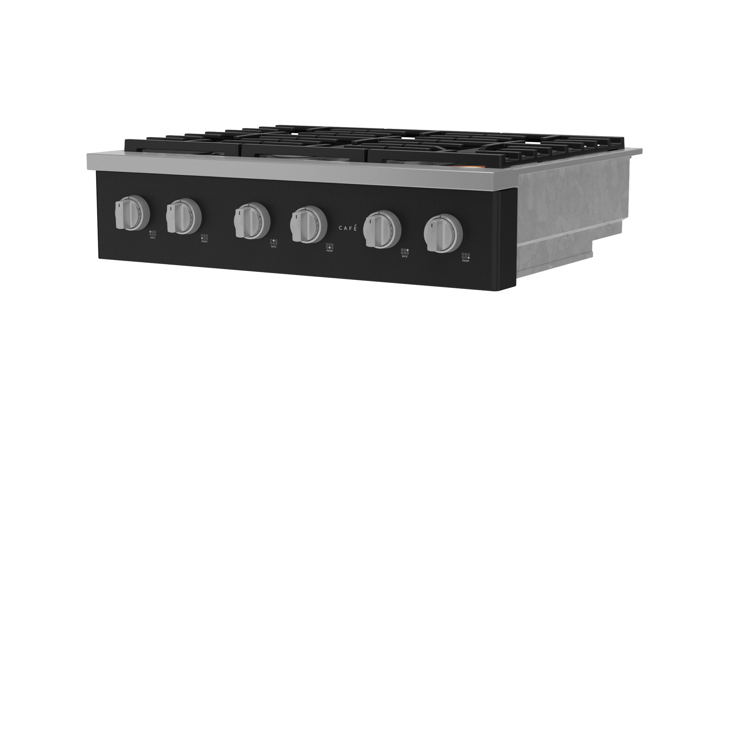 Model: CGU366P3TD1 | Cafe Café™ 36" Commercial-Style Gas Rangetop with 6 Burners (Natural Gas)