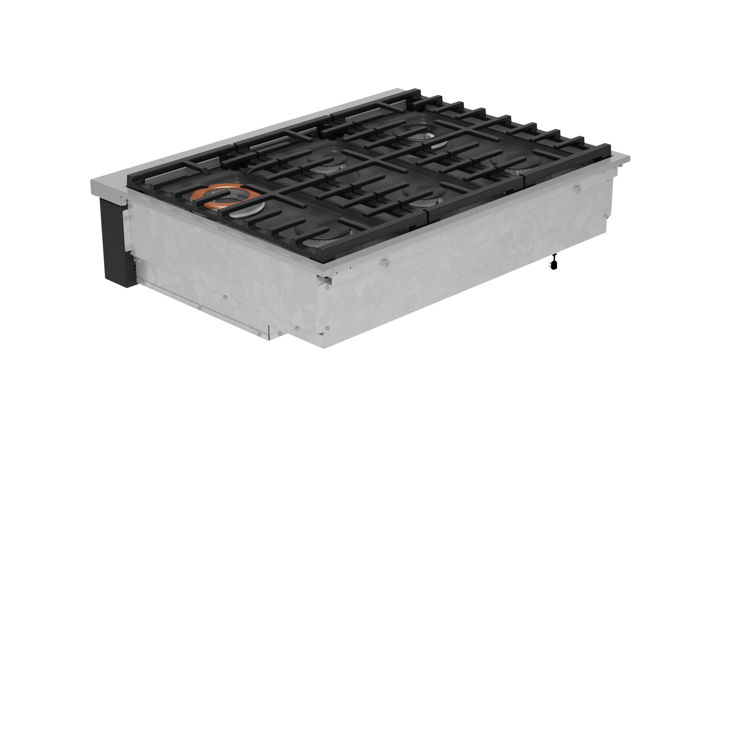 Model: CGU366P3TD1 | Cafe Café™ 36" Commercial-Style Gas Rangetop with 6 Burners (Natural Gas)