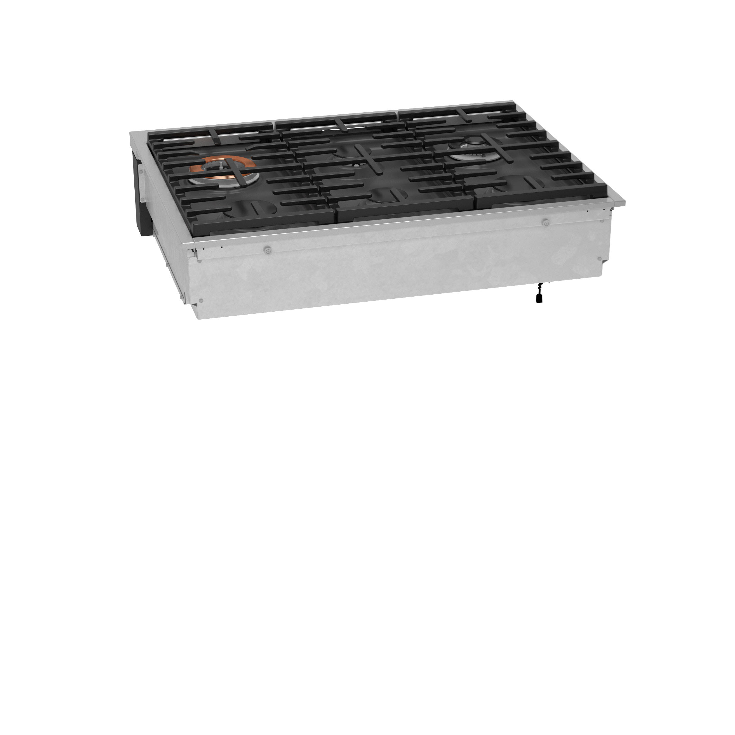 Model: CGU366P3TD1 | Cafe Café™ 36" Commercial-Style Gas Rangetop with 6 Burners (Natural Gas)