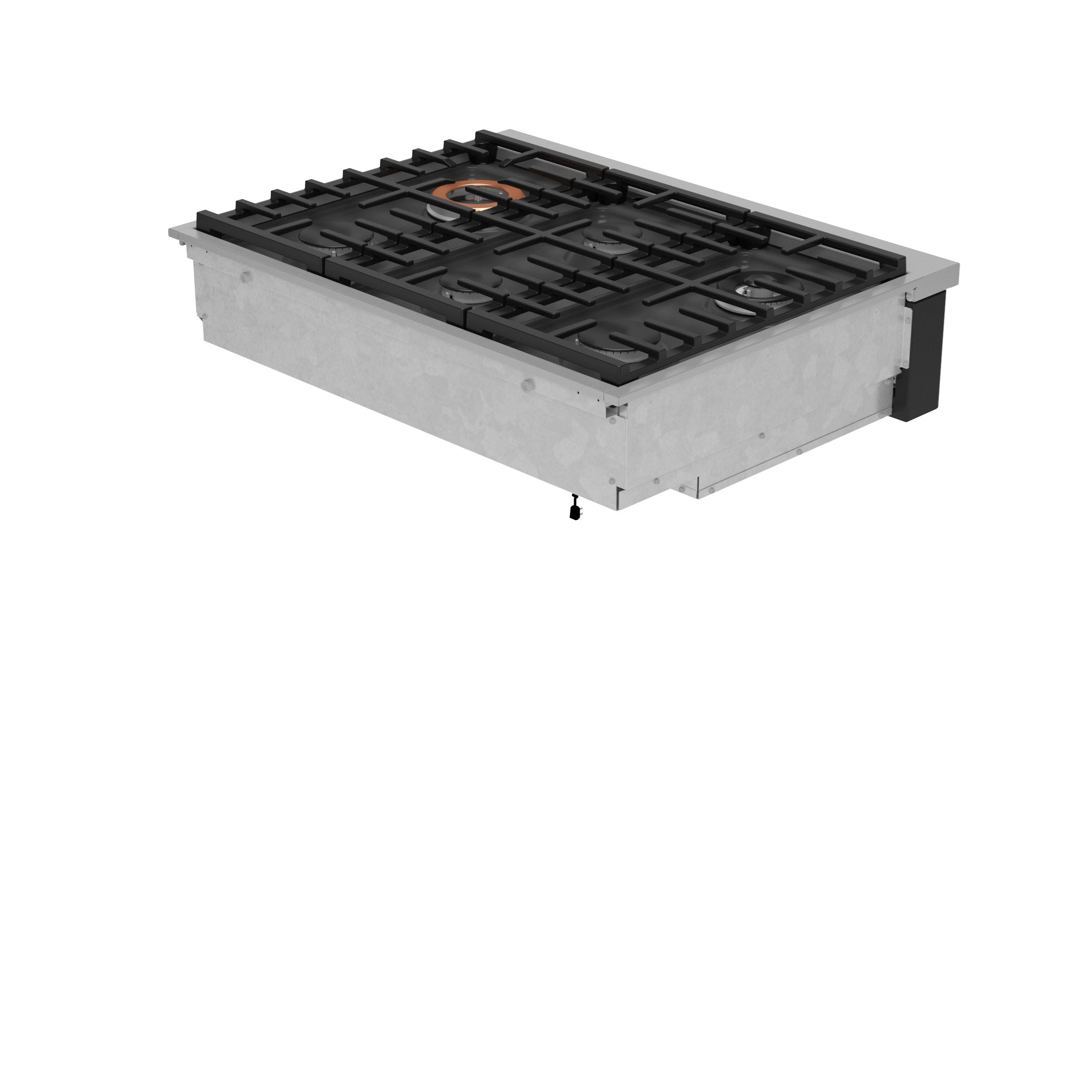 Model: CGU366P3TD1 | Cafe Café™ 36" Commercial-Style Gas Rangetop with 6 Burners (Natural Gas)