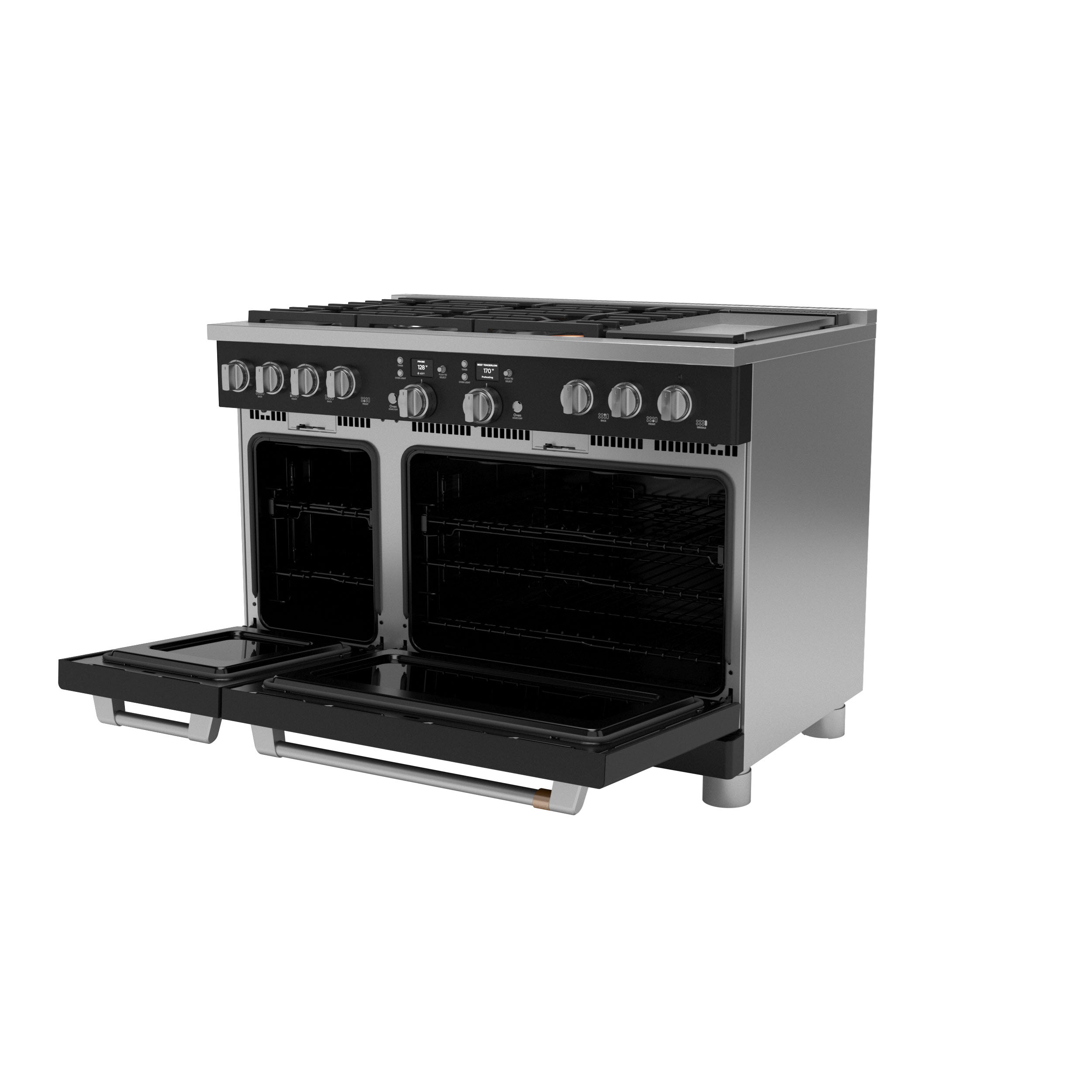 Cafe C2Y486P3TD1 Café™ 48" Smart DualFuel CommercialStyle Range
